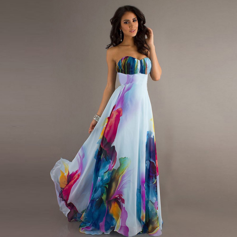 Plus Size Beach Wedding Maxi Dresses