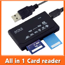 USB 2.0 All in 1 Multi Card Reader SD/XD/MMC/MS/CF/SDHC for Consumer Electronics Accessories Parts Free shipping