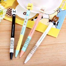 0.38mm Blue Cute Kawaii Ballpoint Pen For Writing School Supplies Office Accessories Stationary For Kids Student Gift