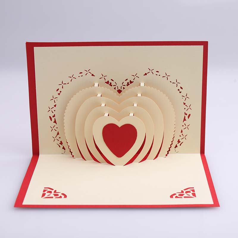 3d Up Heart Shape Card Postcards Greeting Card Decoration Happy Anniversary Birthday Valentine Christmas Graduation Greeting Cards Greet Card From Williem 14 69 Dhgate Com