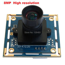ELP 8 megapixels high defination HD sony IMX179 8MP 12mm lens Webcam USB camera Android ,Linux,Windows