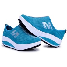 2016 women loafers women flats summer network leather shoes women breathable mesh shoes A678