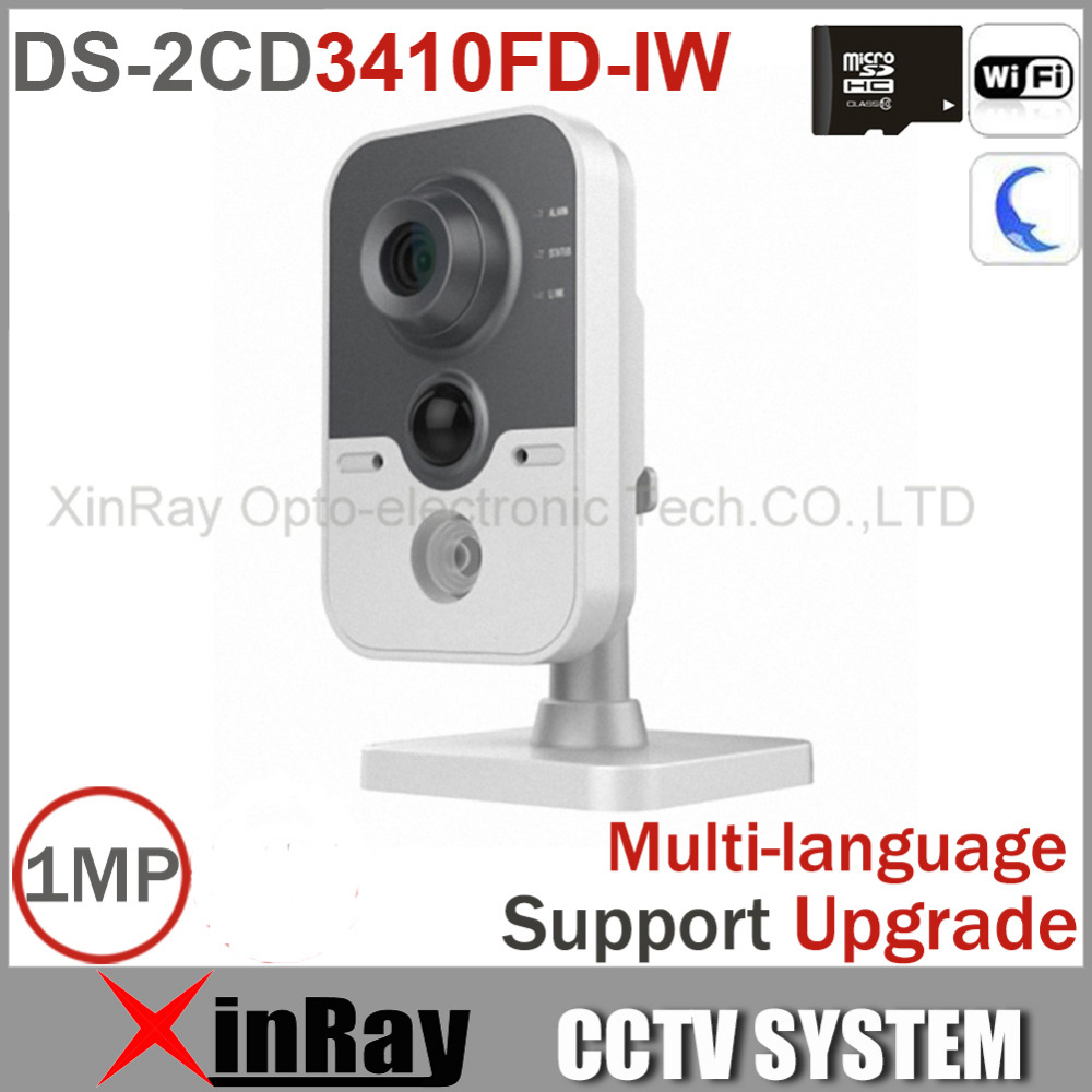 Mini Wireless IP Camera DS-2CD3410FD-IW 720P Built in Microphone and Speaker, Two Way talk IR IP Camera Support Russia Sending Mini Wireless IP Camera DS-2CD3410FD-IW 720P Built in Microphone and Speaker, Two Way talk IR IP Camera Support Russia Sending