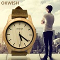 NEW High quality Unisex Men s Fashion Leather Band Analog Quartz Round Wrist Watch Watches