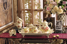 Quality wedding gift fashion coffee cup tea set d Angleterre ceramic derlook afternoon tea set