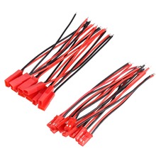 10Pairs 100mm JST Male Female Connector Plug for RC Quadcopter Drone Lipo Battery Replacement Spare Part Helicopter Accessories