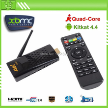 CS008 MK3288 Mini pc Android Quad Core HDMI TV Stick Amlogic 2GB ram 8GB support DLNA Miracast Bluetooth XBMC Watch online TV