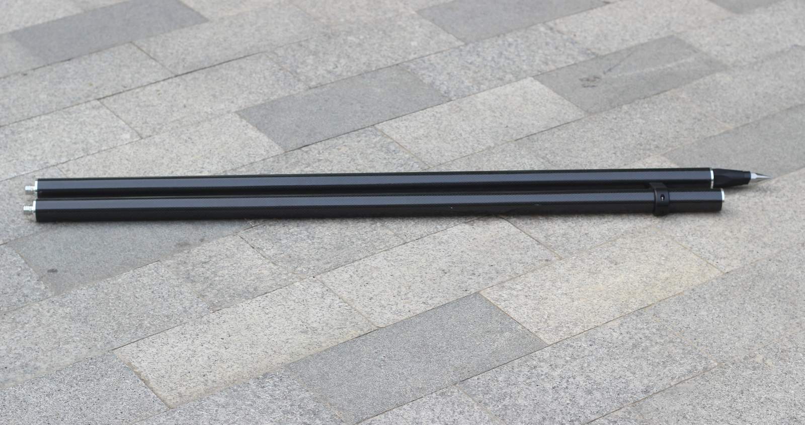Фотография Wholesale 6pcs/lot Brand New 2M Carbon Fiber pole Splice carbon fiber survey rod For GPS  5/8"x11 thread