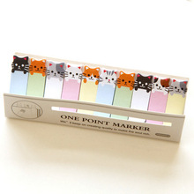 Kawaii Black Cats Memo Pad Sticky Notes Memo Notebook Stationery Papelaria Escolar School Supplies