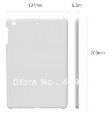 For ipad mini 3D sublimation blanks DIY sublimation case for ipad mini free shipping 10pcs/lot