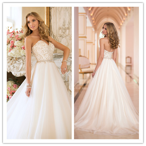 Glitzy Ball Gown Wedding Dresses Wedding Dress Image