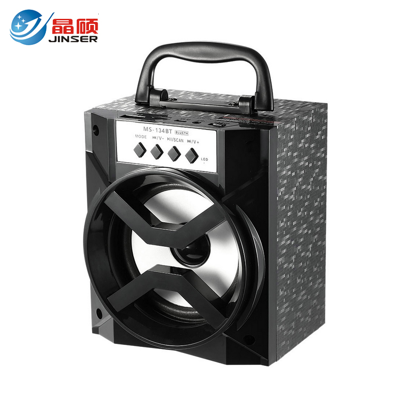MS-134BT Bluetooth Speaker Subwoofer Wireless Sound Box FM Radio Loudspeaker 3.5mm AUX Wired Speaker Support Micro SD TF U Disk MS-134BT Bluetooth Speaker Subwoofer Wireless Sound Box FM Radio Loudspeaker 3.5mm AUX Wired Speaker Support Micro SD TF U Disk