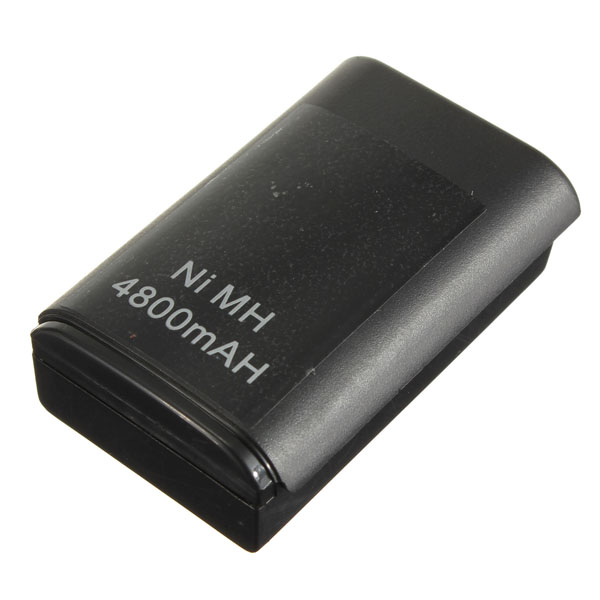2015 Hot Sale New Black 4800mAh Ni MH USB Rechargeable Battery For Xbox 360 Wireless Controller