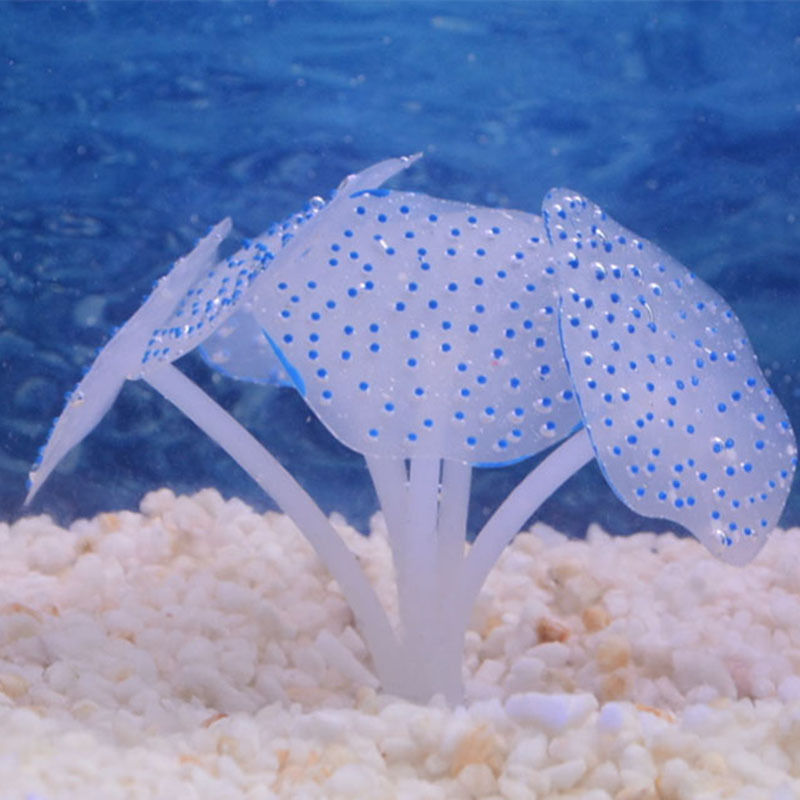 Cool Silicone Artificial Fish Tank Aquarium Coral Plant Ornament Underwater Decoration