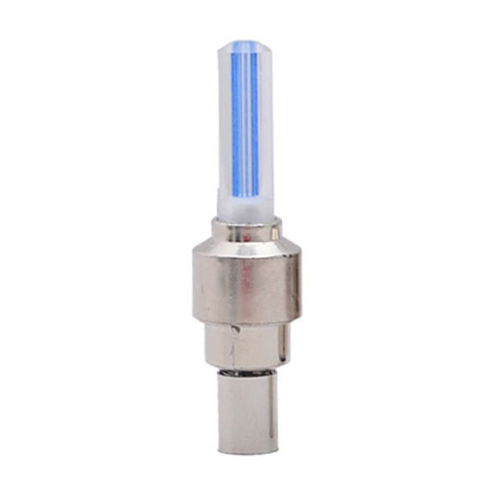 Bike Bicycle racing Cyclisme tige de soupape Rim Lights DEL Glow pour la sécurité L @ @ K W0W