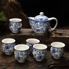 Jingdezhen Ceramic Tea Set effort to double the entire sub sets of groups large teapot cup