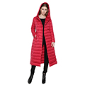 Cotton padded Jacket Women Down Winter X Long Women Slim Female Coat Thicken Down Parkas Hooded