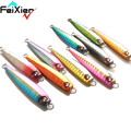 1PC 25g 7 5cm Multi Color 3D eyes Metal Fishing Lures Jig Paillette Pesca Wobbler Lure