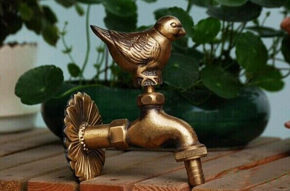 2019 Wholesale Decorative Outdoor Faucet Rural Animal