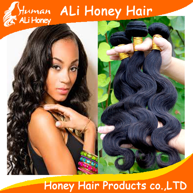 Queen hair products:mixed length 3pcs lot brazilian virgin hair body wave hair extensions queen virgin human hair