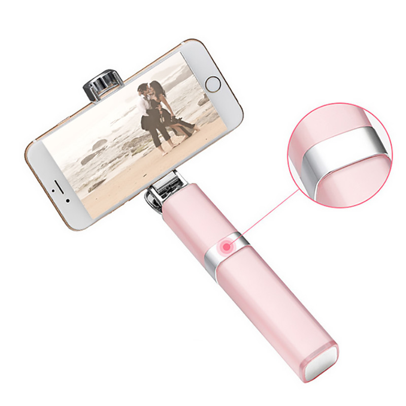 mini wired lipstick selfie stick