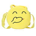 2016 hot sale best price Cute Emoji Emoticon Shoulder School Child BagHandbag wholesale