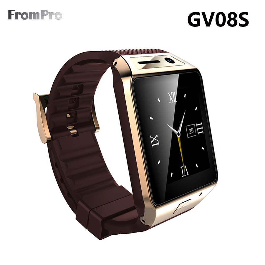 2015 Update GV08S Smart Watch FV08S 1 5 inch 2 0M camera Support SIM card Bluetooth