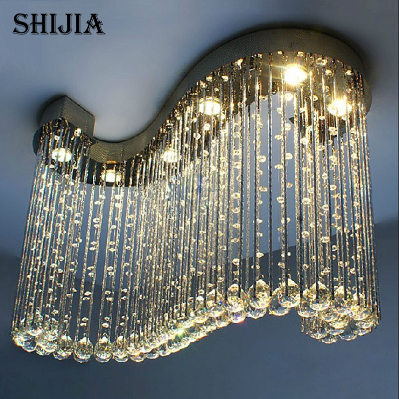 Compra modernas lámparas de araña de techo online al ... Chandeliers Candelabros decoración