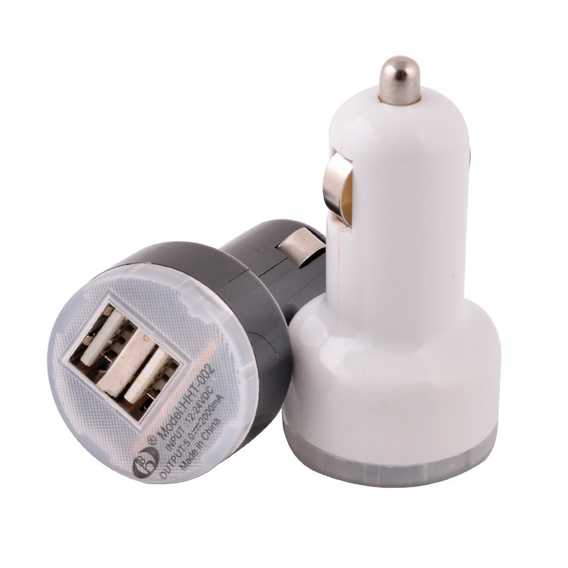 high quality universal dual 2 port adapter protection usb port 5v 2a car charger for mobile high quality universal dual 2 port adapter protection usb port 5v 2a car charger for mobile