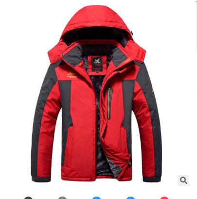 2016 hot Brand Luo Baoluo winter jacket men Plus velvet warm wind parka 9XL plus size black hooded Outdoor sport winter coat men 2016 hot Brand Luo Baoluo winter jacket men Plus velvet warm wind parka 9XL plus size black hooded Outdoor sport winter coat men
