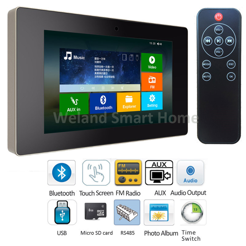 in wall touch screen stereo
