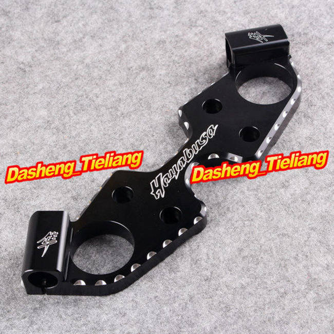 Фотография For Suzuki GSX1300R Hayabusa 2008-2012 Motorcycle Lowering Triple Tree Front End Upper Top Clamp, Black Spare Parts Accessories