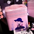 New 2017 Double Layer Women Cosmetic Bag Beauty Pattern Cosmetic Case PU Makeup Organizer Bags Ladies