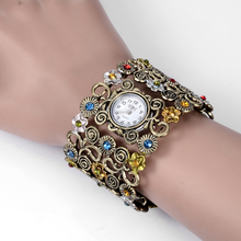 2016 Fashion Jewelry Bracelet Watch Women Elegant Watches Quartz-Watch Ladies Watch Clock Hour montre femme relogio feminino