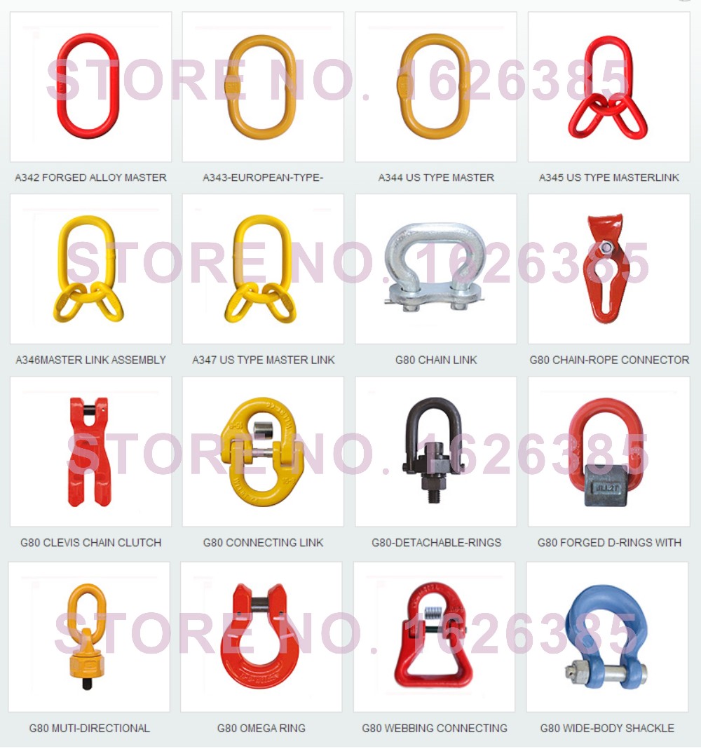 Description Picture 6 of item2T-5.3T G80 swivel universal rotating ring 360 degree rotary swivel universal joint industrial grade lifting rigging hardware