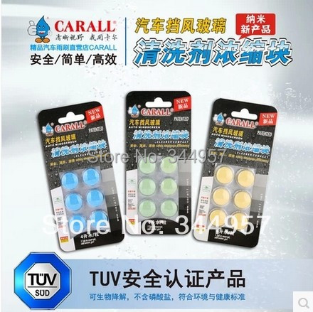 Авто пылесос compeacts carall карл t850 лобовое стекло автомобиля чистящее средство таблетки шипучих таблеток 6 шт./упак.