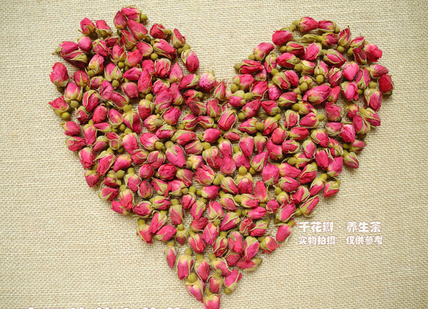 100g Organic Rose Tea 100 Pure Natural Dried Rose Bud Blooming Flower Tea Good For Healthy