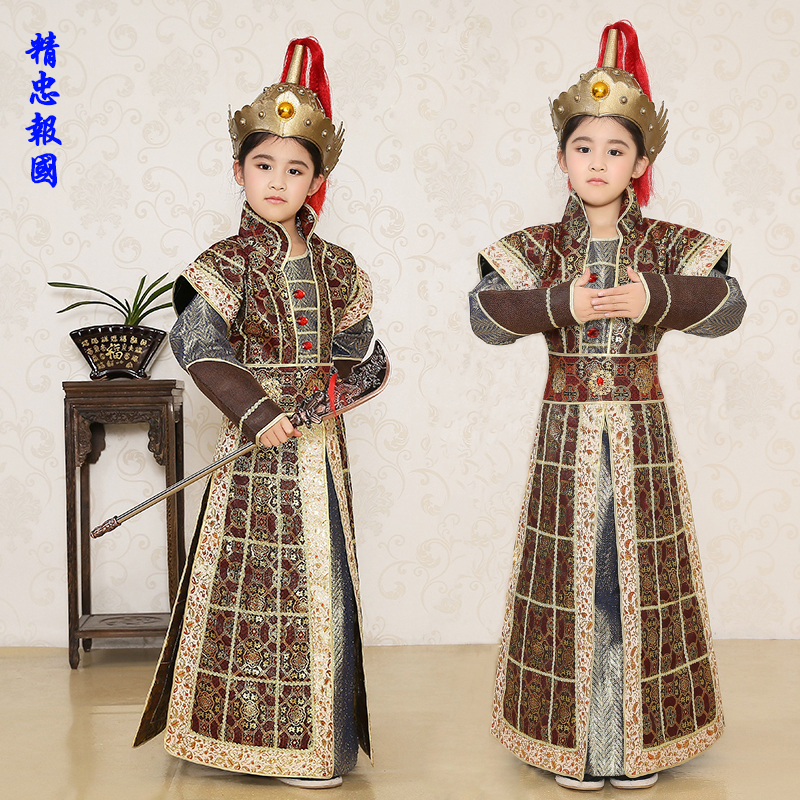 Фотография Hmong Clothes New Sale Disfraces 2016 Child Soldiers Ancient Armor Suits Costume Drama Performance Clothing Uniforms Teenager 