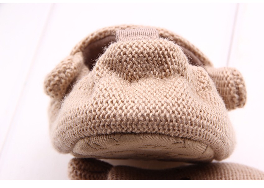 Lovely Baby Boy Girl Knitted Crib Shoes