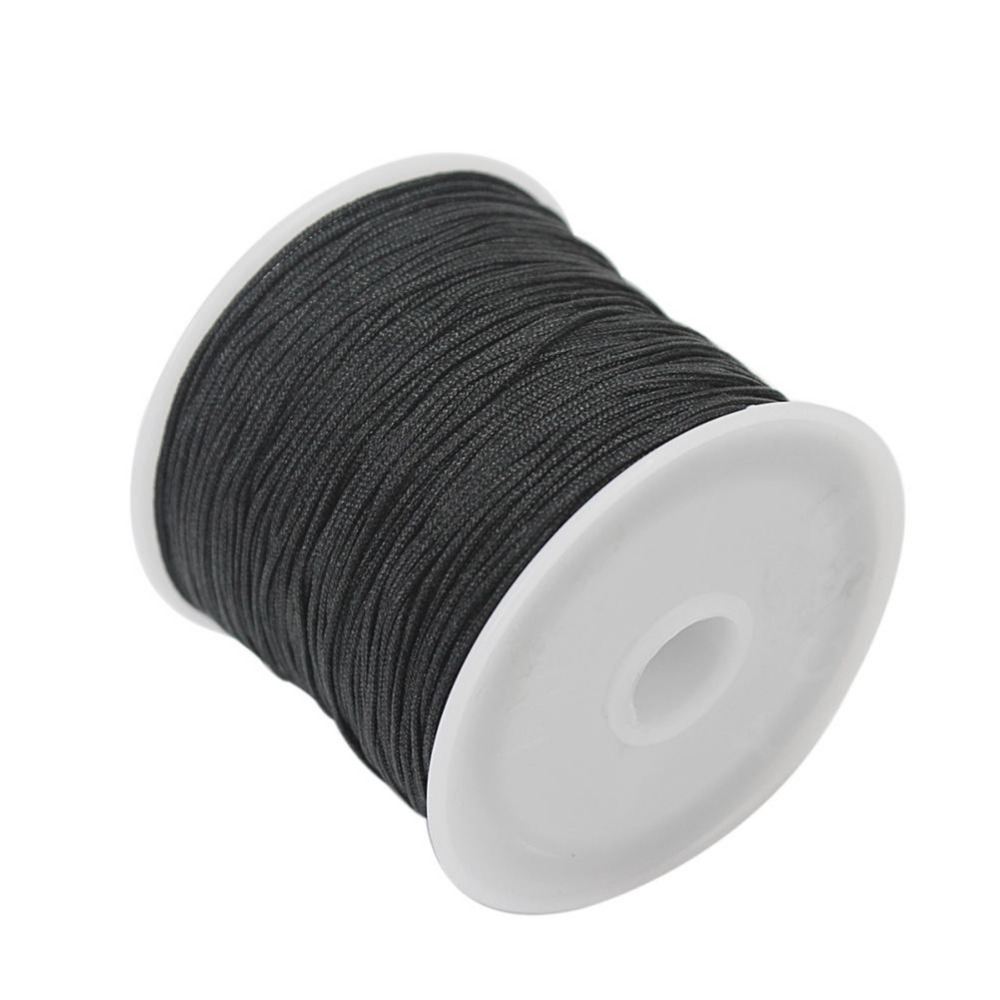 Black Nylon Rope For A Necklace 35