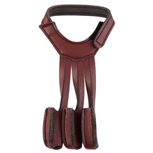 Archery Protect Glove 3 Fingers For Pull Bow arrow Leather Shooting Gloves free shipping