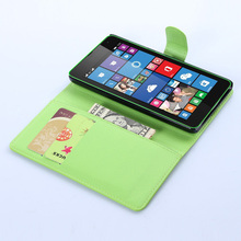 High Quality Stand Luxurious Leather Flip Housing Cover Case For Microsoft Nokia Lumia 535 Cases