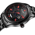 2016 New Economic Drive Watch Solar Power Quatz Watch Men s Wristwatches Stainless Steel watch Clock