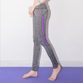 4 Colors Women Yoga Sport Pants Elastic Wicking Force Exercise Tights Sports Elastic Fitness Running Trouser