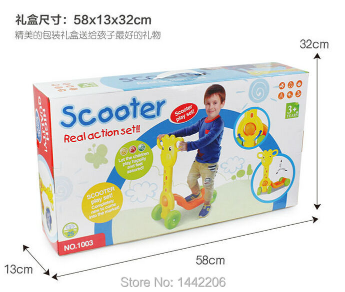 Купить Детские игрушки из мультфильма 4 скутер скутер человеческое ...