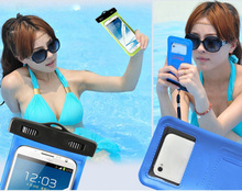Hot selling 2pcs Mobile Phone Waterproof Bag Case Cover Underwater for Touch Water proof Mobile Phone