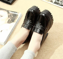 Platform Shoes Women Pumps 2016 Spring And Autumn Thick Hlles Comfortable Sweet High Heeled Shoes Match