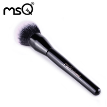 MSQ New Arrival Synthetic Hair Single Powder Makeup Brush Big Wood Handle High Quality Pincel Maquiagem