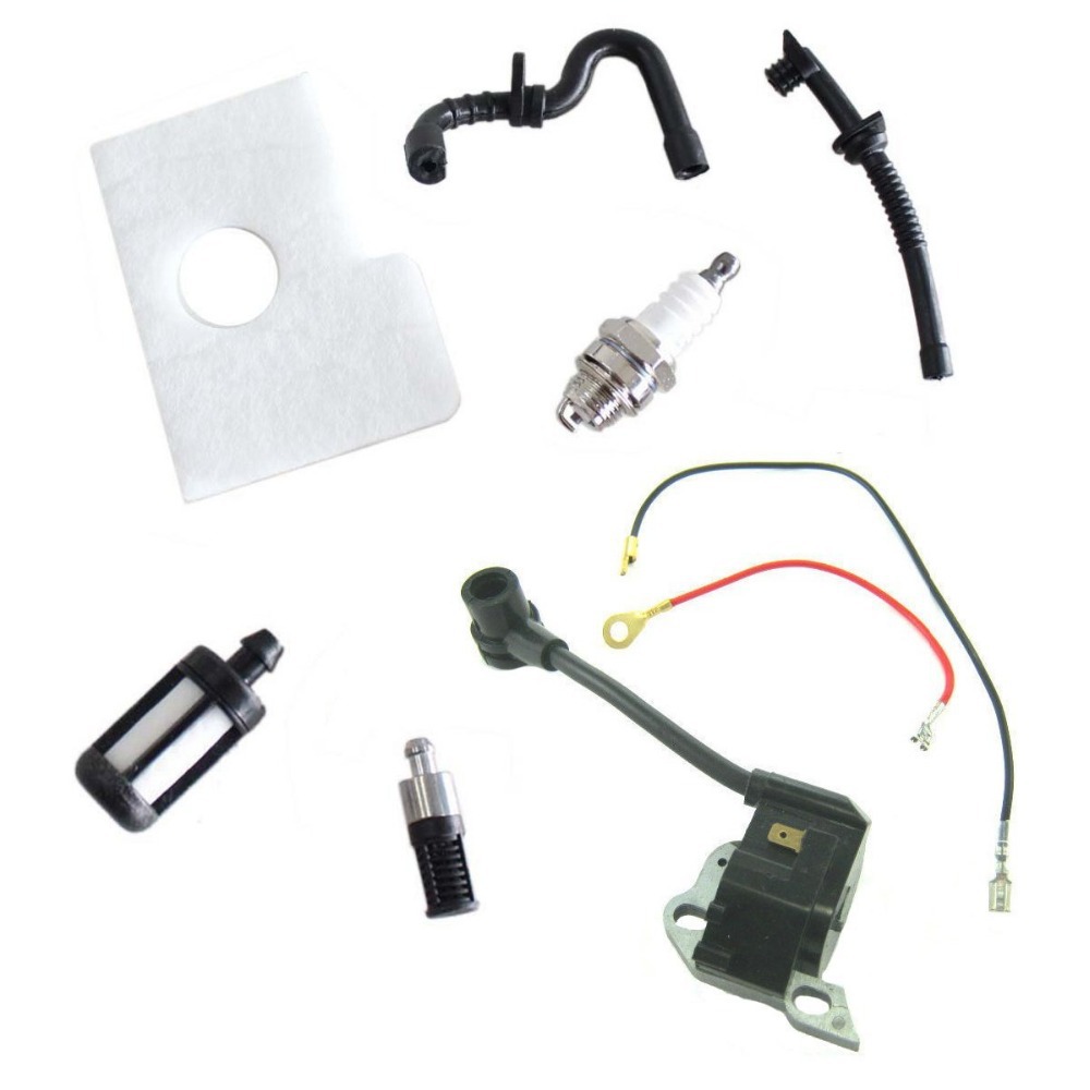 Ignition Coil Fuel Line Fuel Filter Oil Line Oil Filter Replacement For