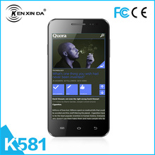 2015 kenxinda hot sale portable smartphone with android 4 4 WCDMA dual sim card